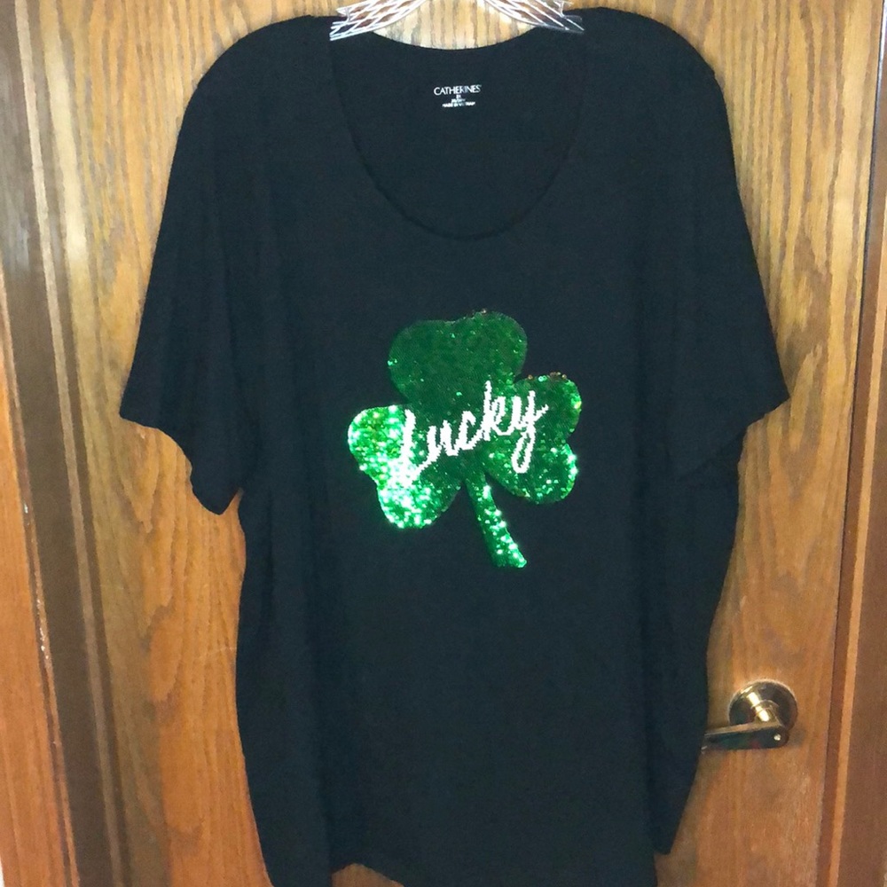 Catherine’s, 3X lucky reverse sequins